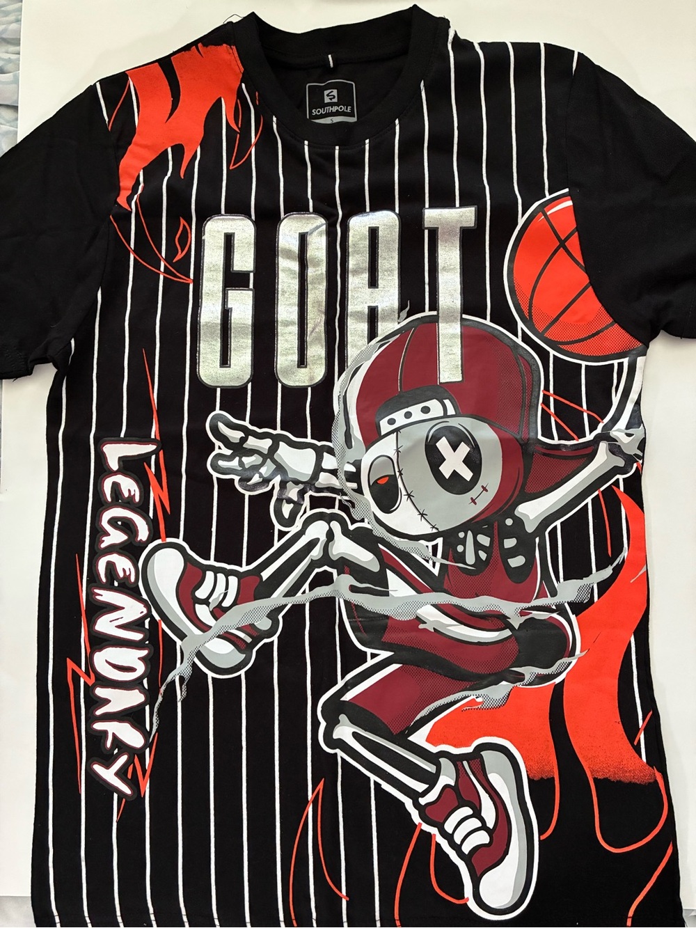 Men’s Southpole "GOAT" Graphic Basketball Tee